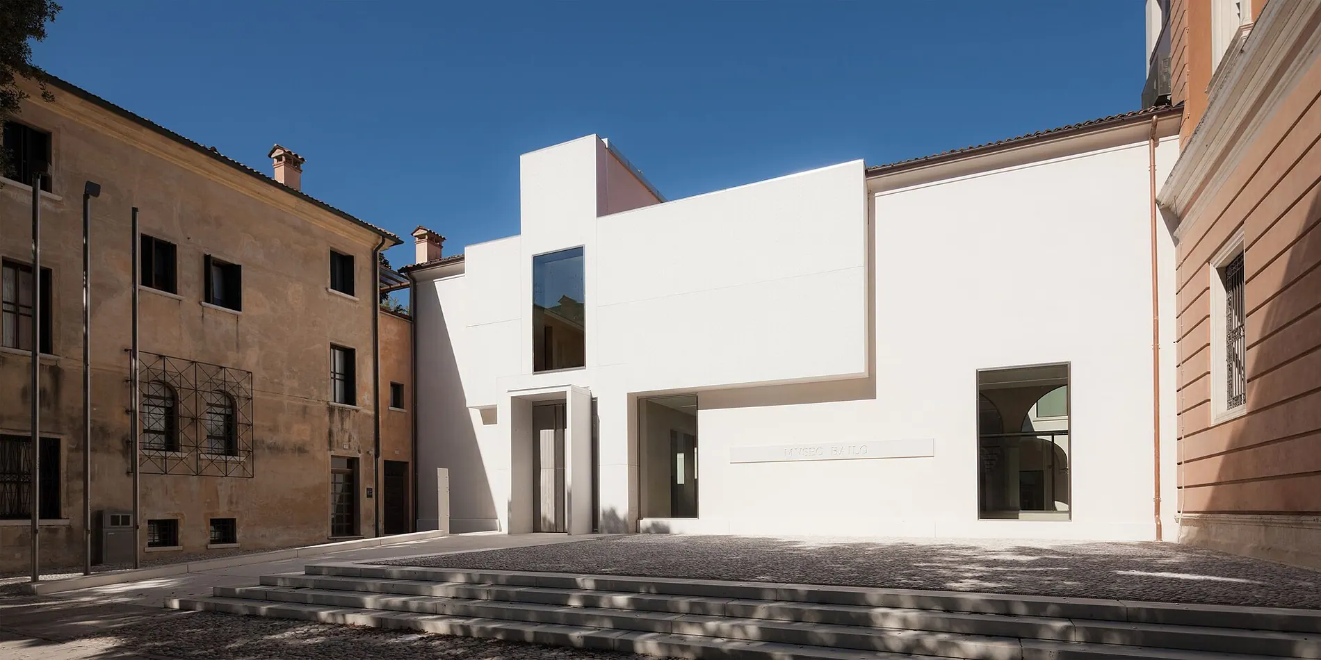La facciata del Museo Luigi Bailo